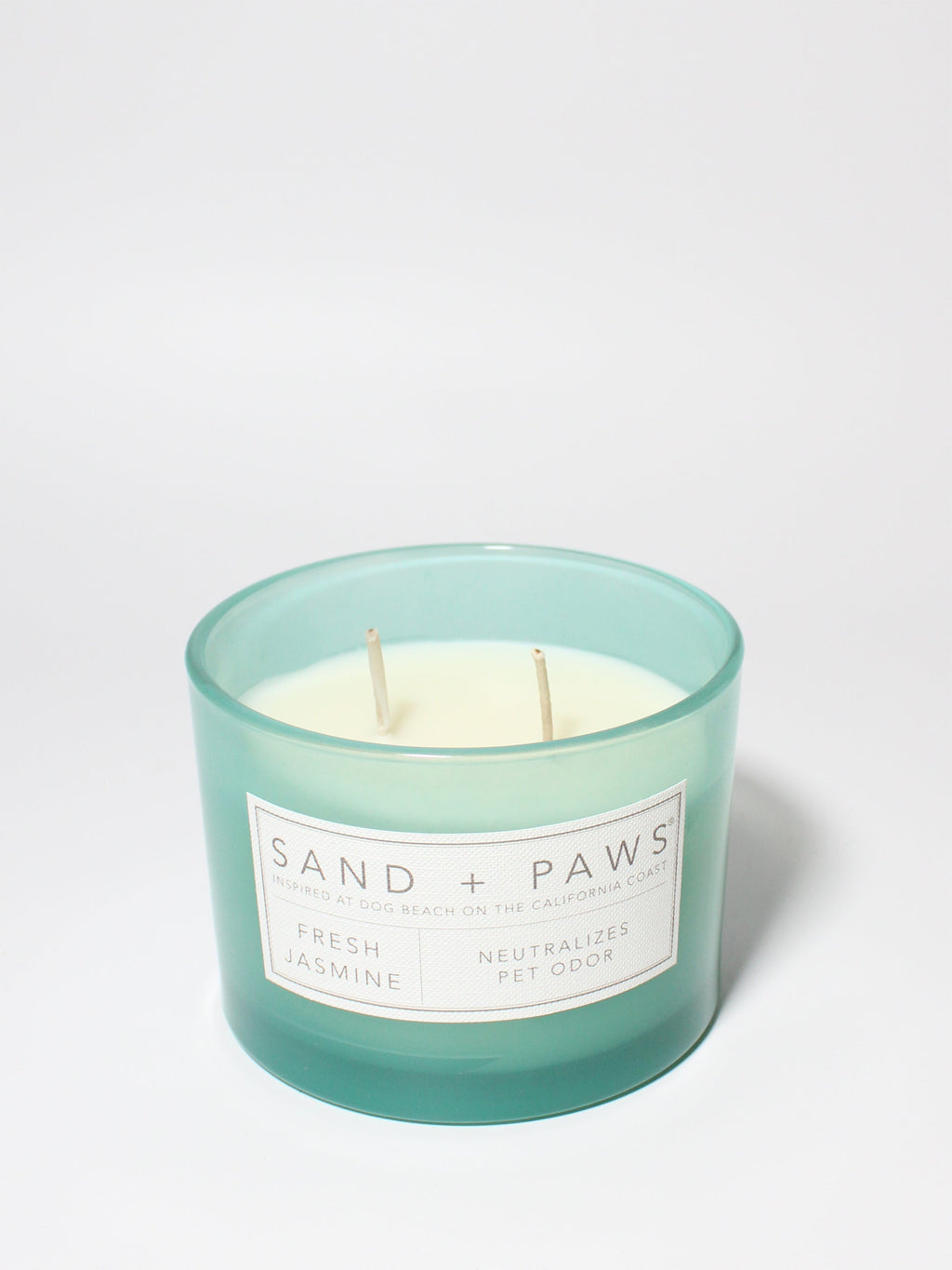 Sand + Paws Fresh Jasmine Cozy 12 oz scented candle