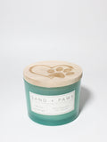 Sand + Paws Fresh Jasmine Cozy 12 oz scented candle