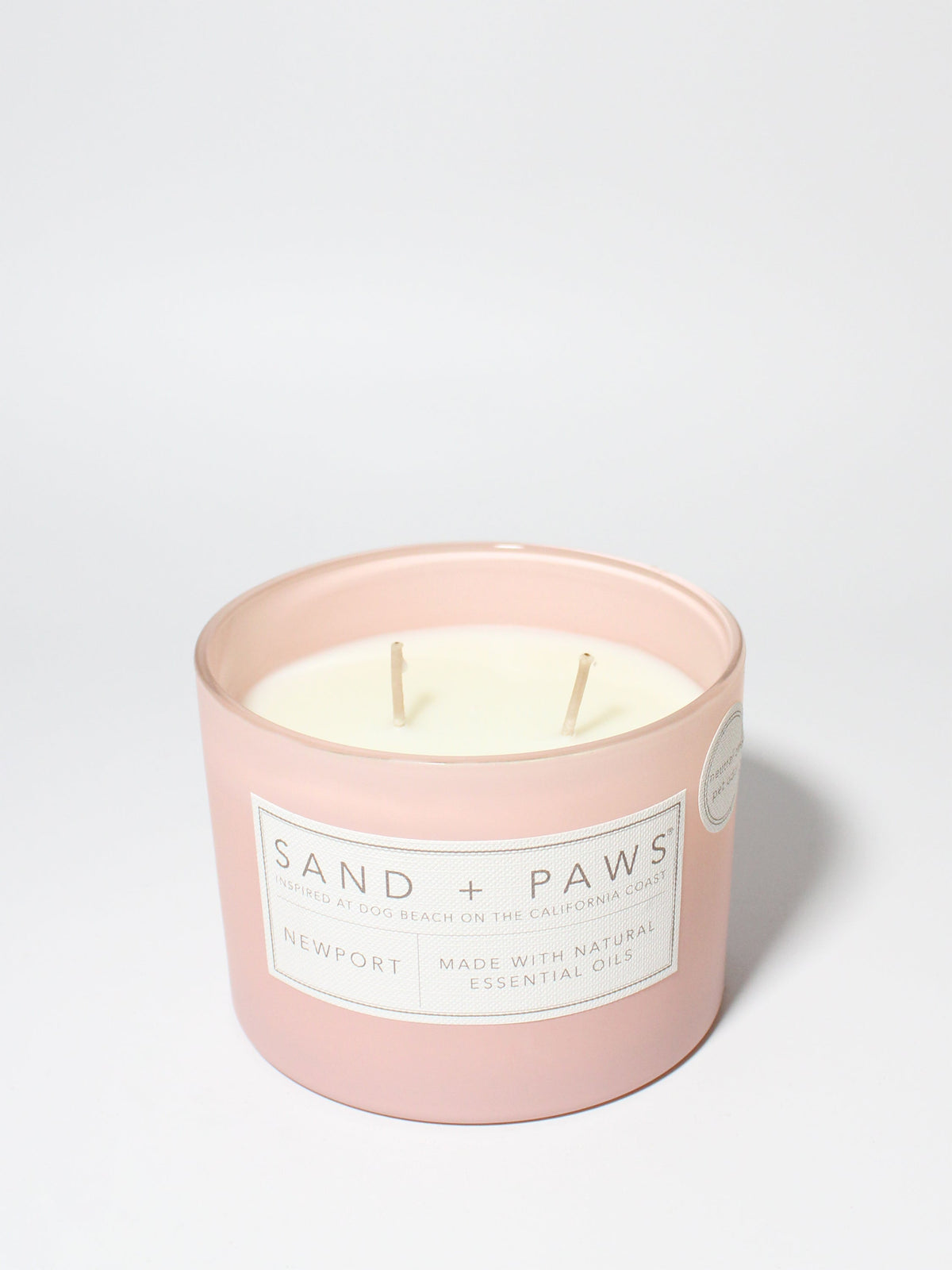 Sand + Paws Newport Cozy 12 oz scented candle