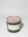 Sand + Paws Clean Waves Cozy 12 oz scented candle