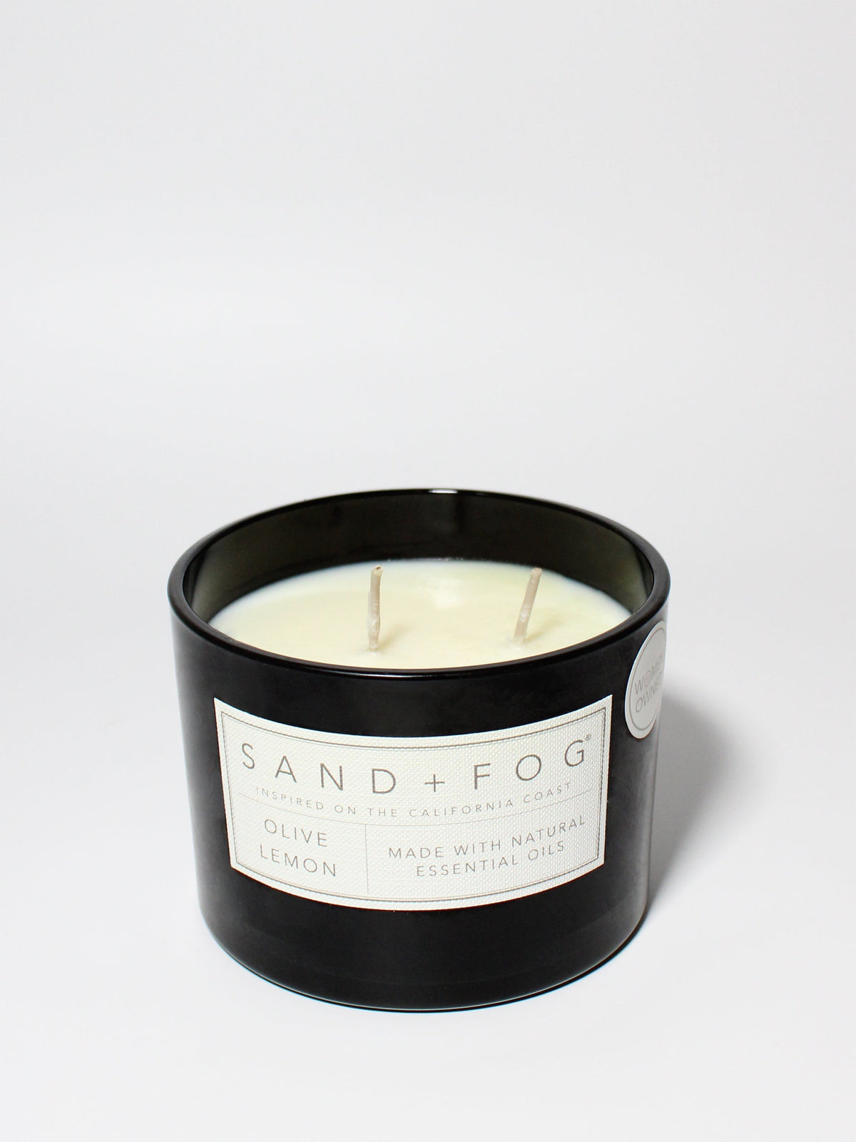 Olive Lemon Cozy 12 oz scented candle
