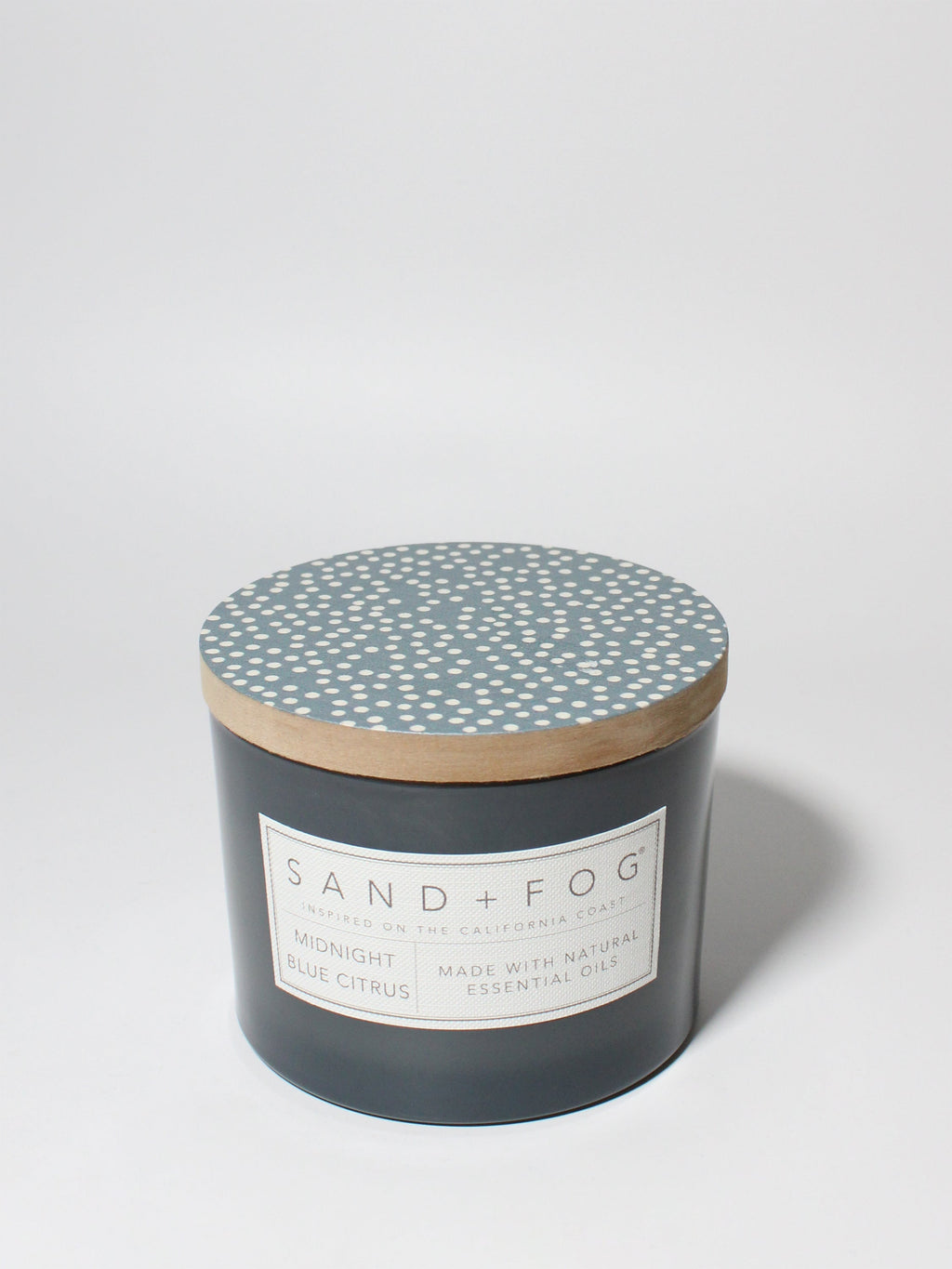 Midnight Blue Citrus Cozy 12 oz scented candle