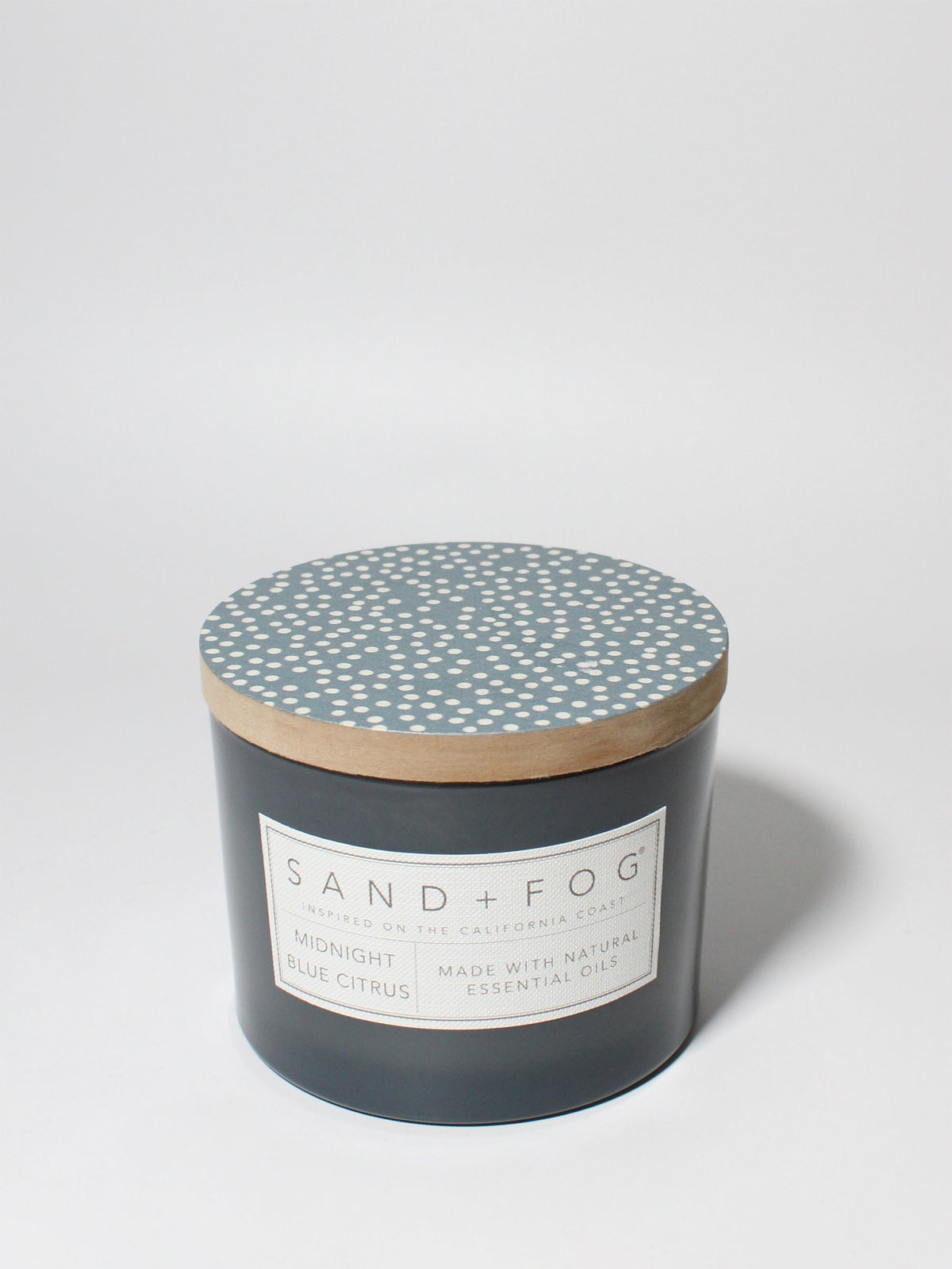 Midnight Blue Citrus Cozy 12 oz scented candle
