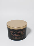 Weathered Tobacco Cozy 12 oz scented candle