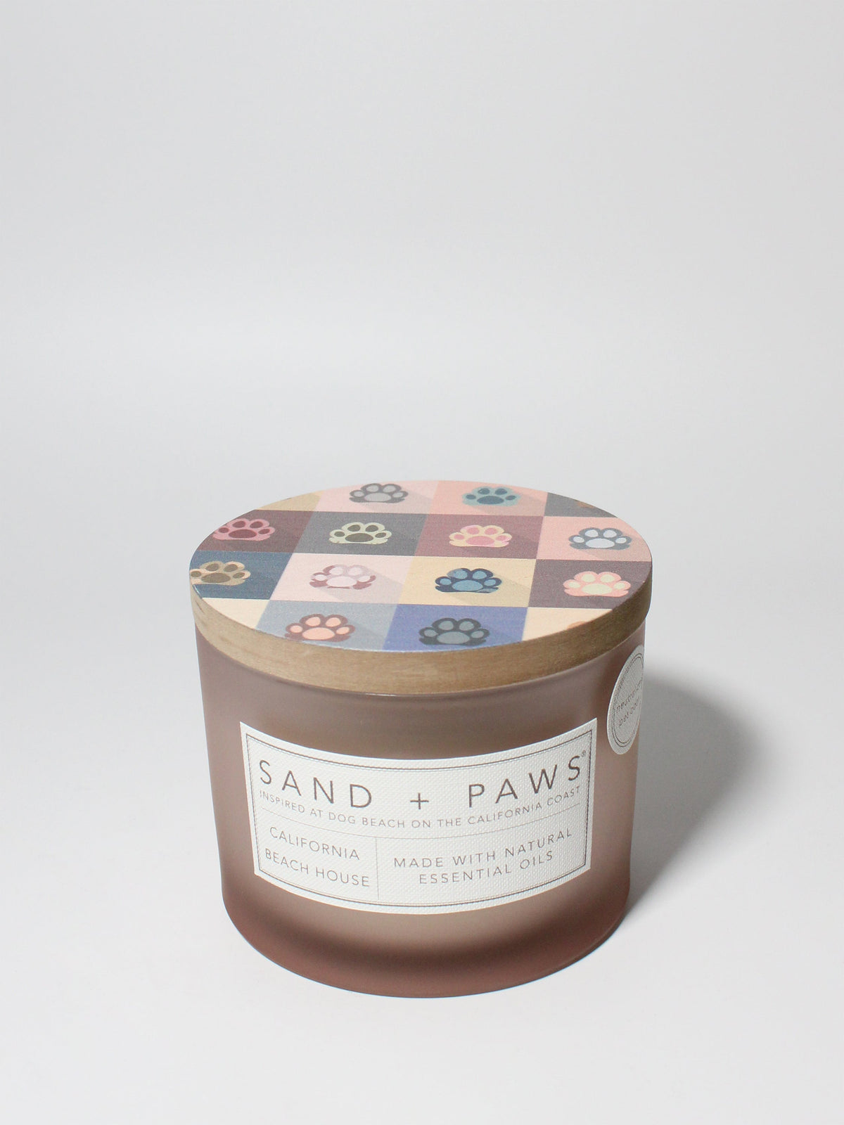 Sand + Paws California Beach House Cozy 12 oz scented candle