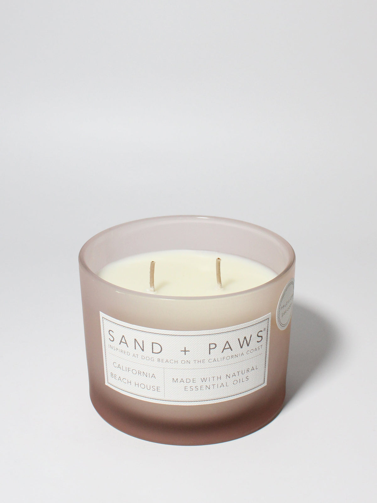 Sand + Paws California Beach House Cozy 12 oz scented candle