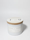 Sand + Paws Island Orchid Cozy 12 oz scented candle