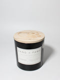 Sand + Paws Teakwood Cozy 21 oz scented candle