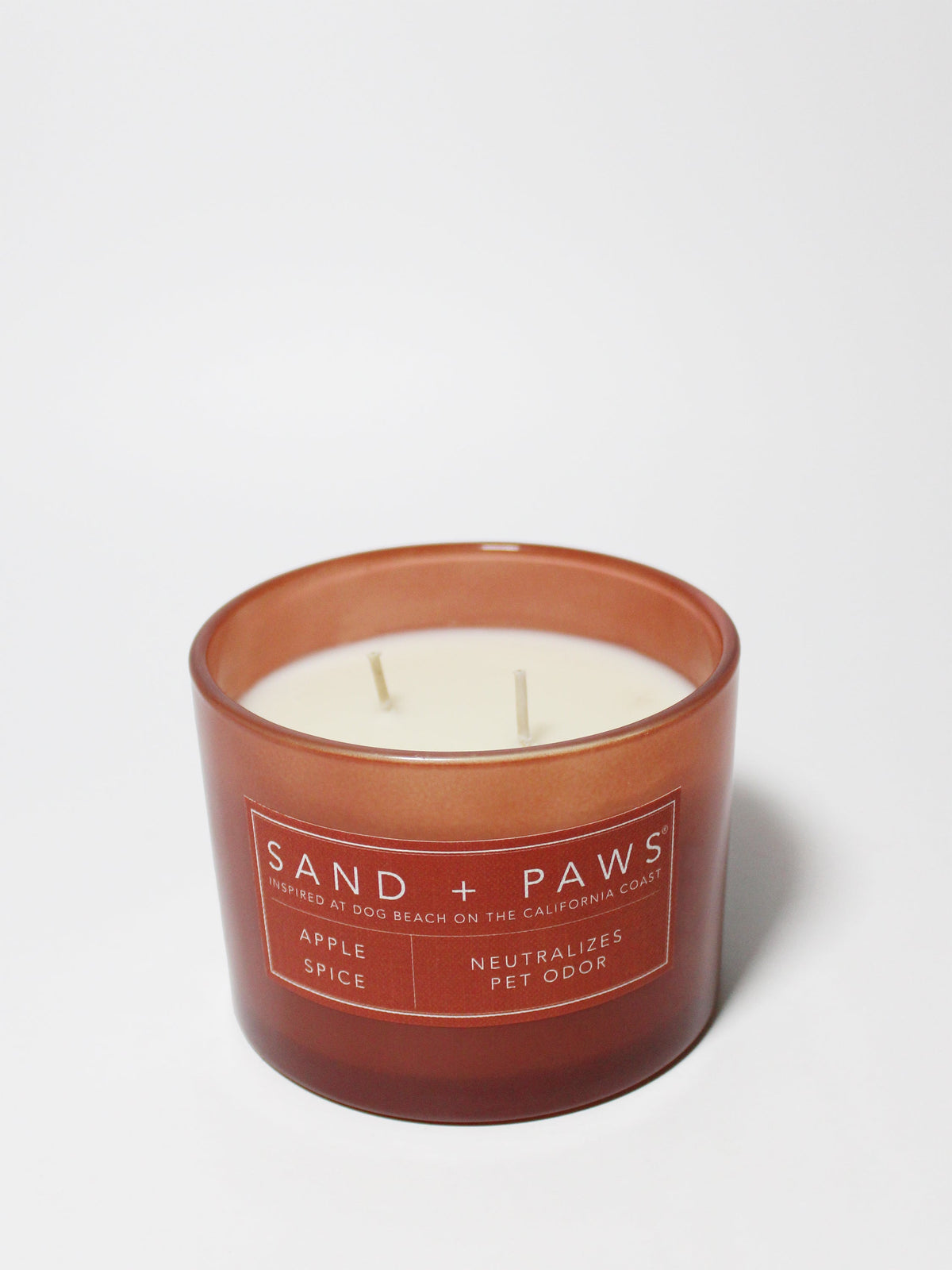Sand + Paws Apple Spice Cozy 12 oz scented candle