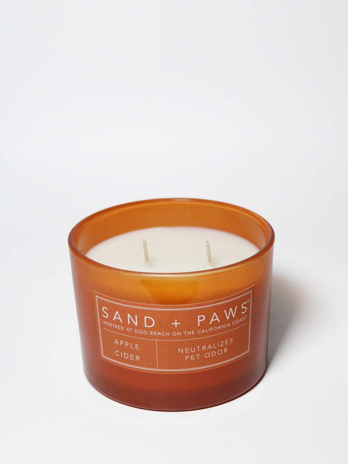Sand + Paws Apple Cider Cozy 12 oz scented candle