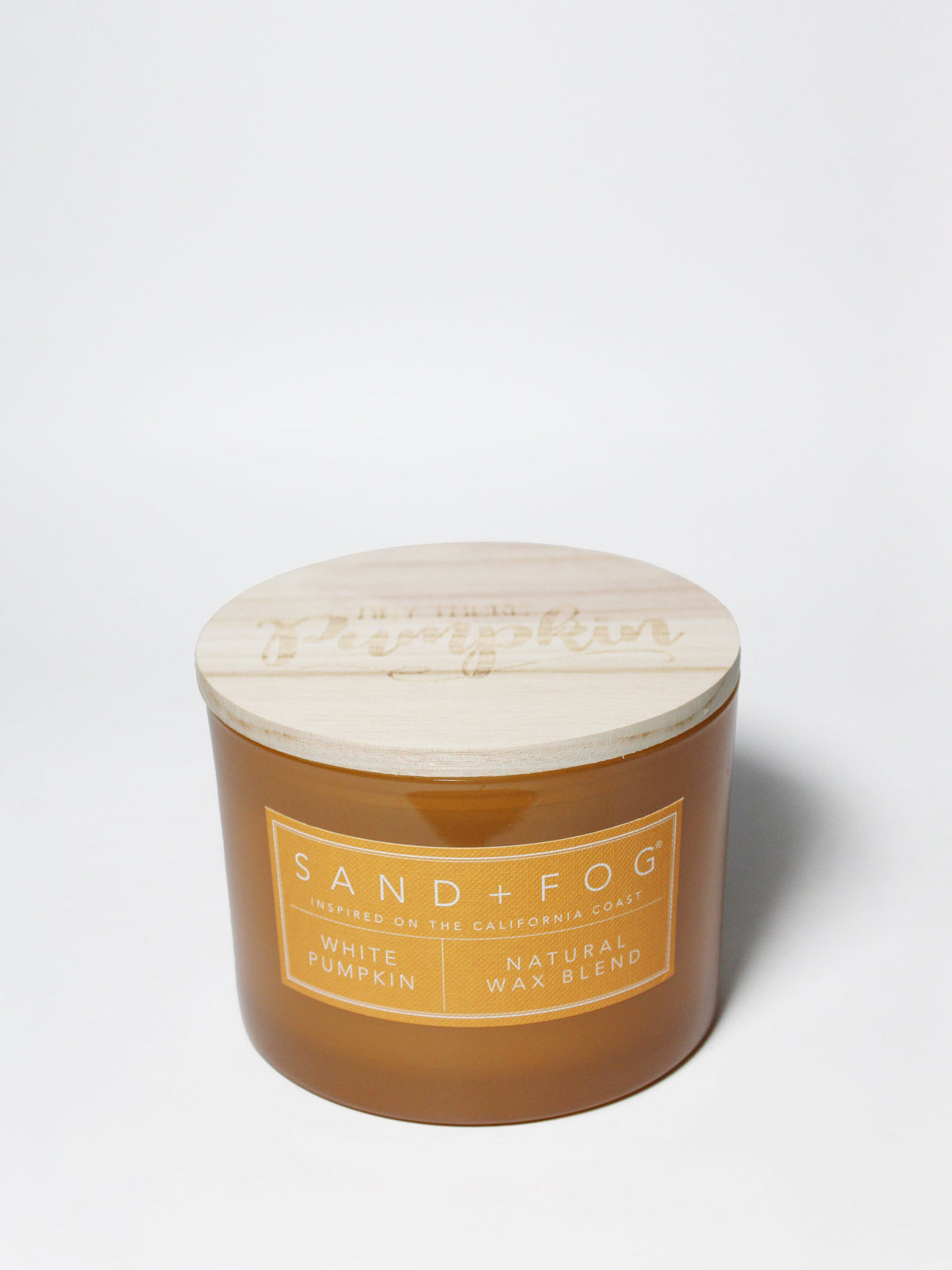White Pumpkin Cozy 12 oz scented candle