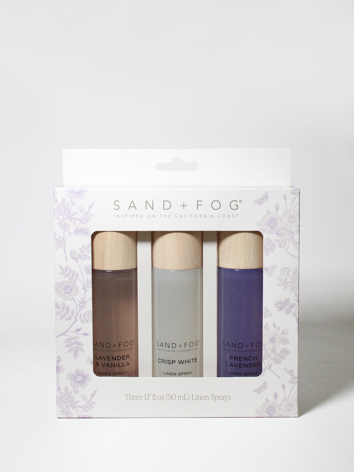 Set of Three Freshening 50 mL Linen Sprays