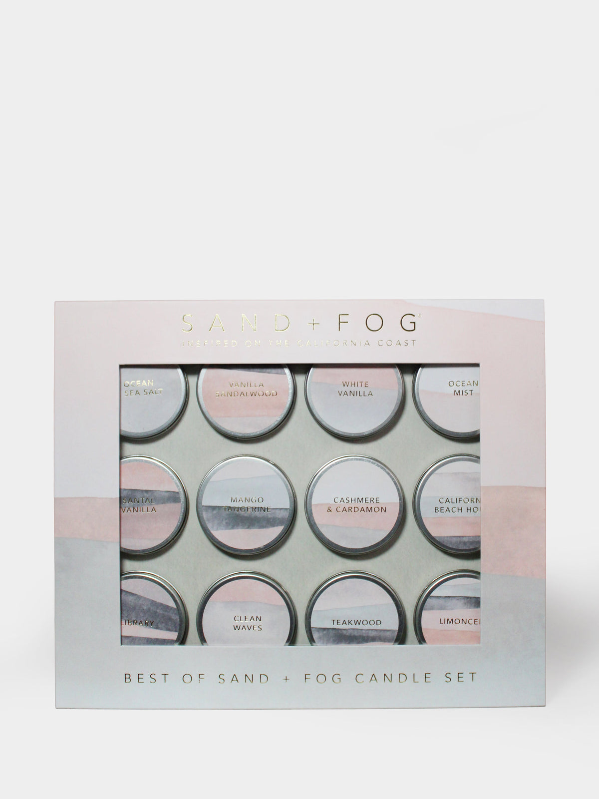 Best of Sand + Fog Mini Cozy Candle Set