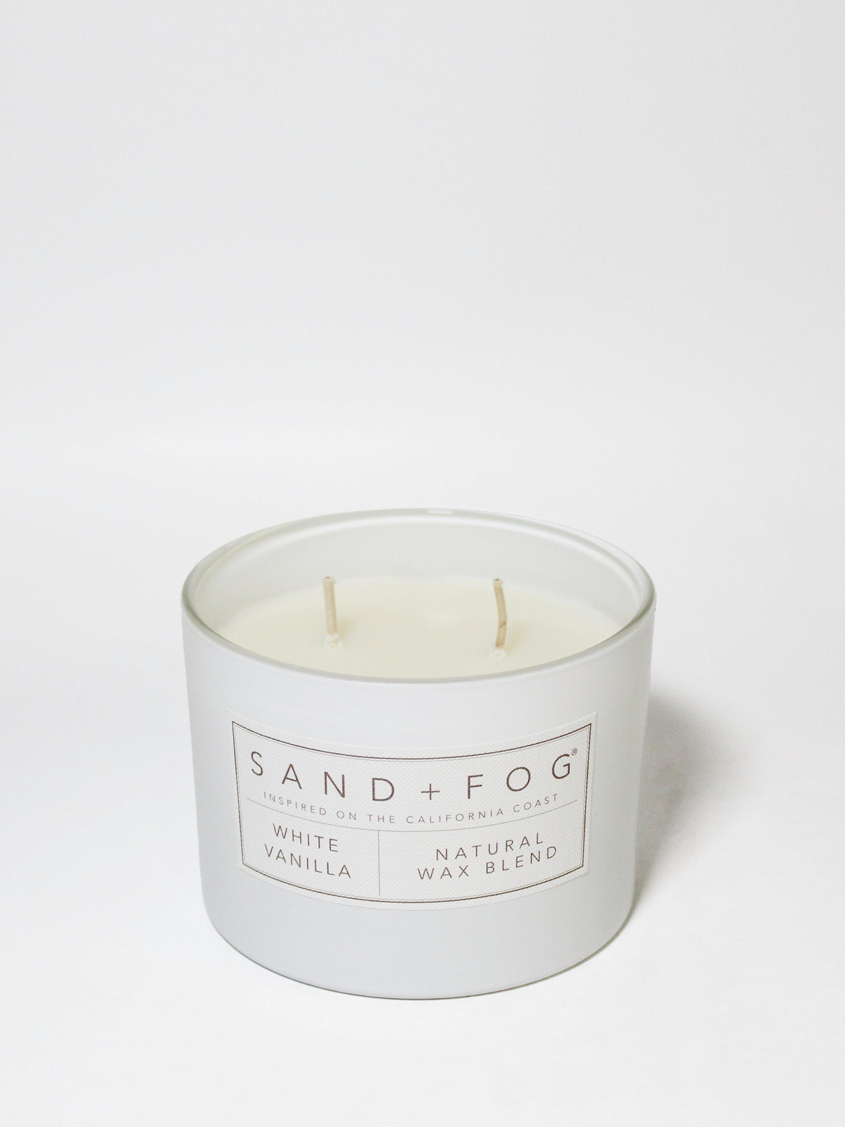 White Vanilla Cozy 12 oz scented candle