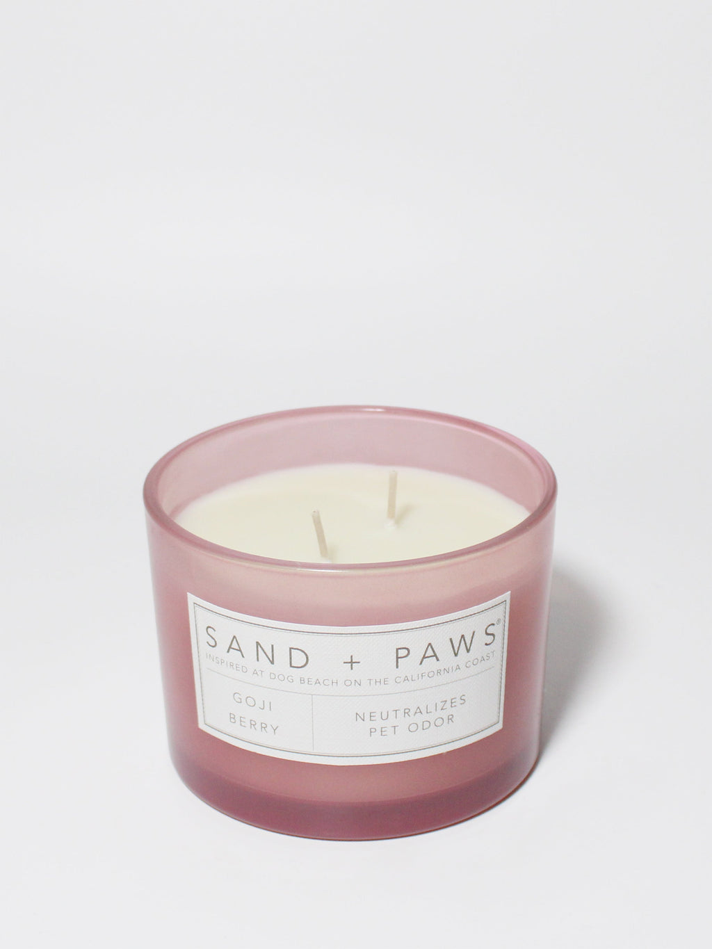 Sand + Paws Goji Berry Cozy 12 oz scented candle