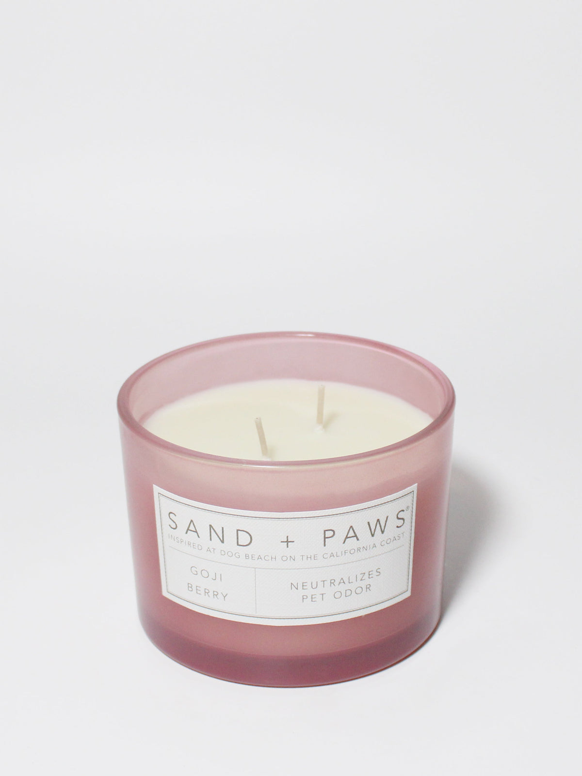 Sand + Paws Goji Berry Cozy 12 oz scented candle