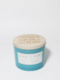 Sand + Paws Golden Citrus Cozy 12 oz scented candle