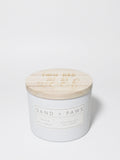 Sand + Paws Lemon & Red Currant Cozy 12 oz scented candle