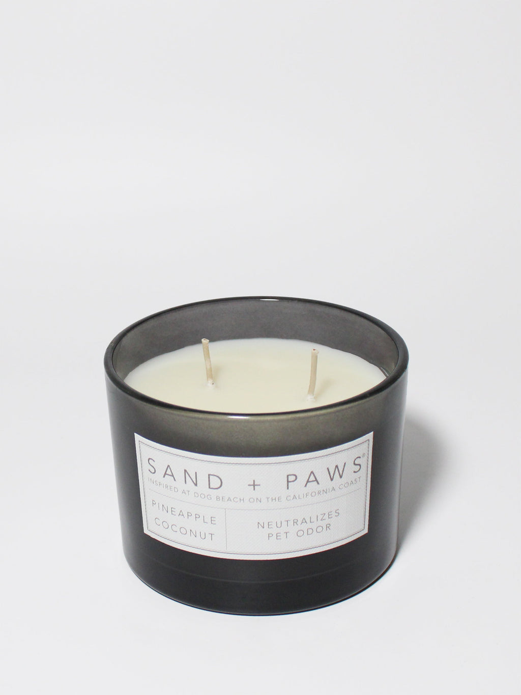 Sand + Paws Pineapple Coconut Cozy 12 oz scented candle