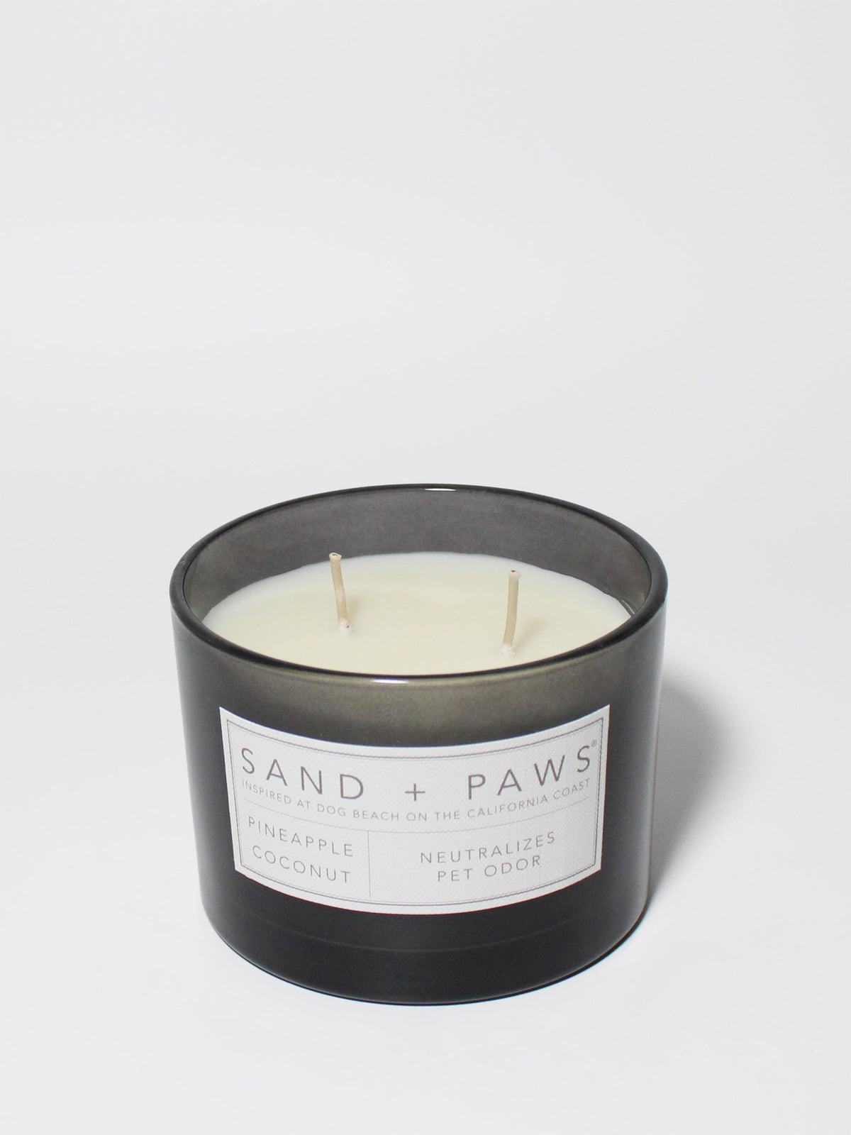 Sand + Paws Pineapple Coconut Cozy 12 oz scented candle