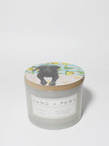 Sand + Paws Tropical Citrus Cozy 12 oz scented candle