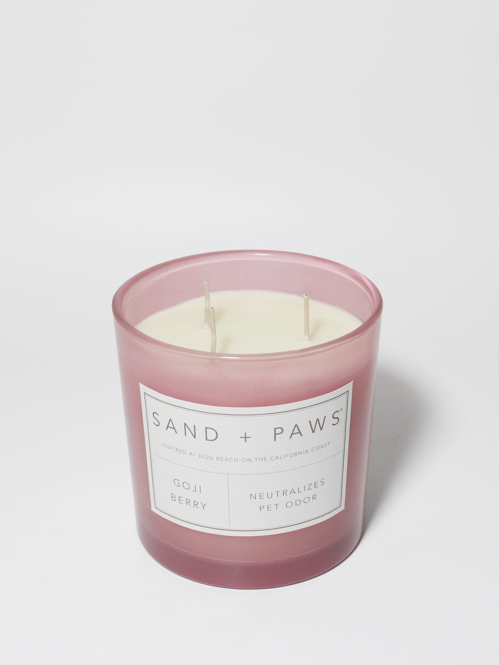 Sand + Paws Goji Berry Cozy 21 oz scented candle