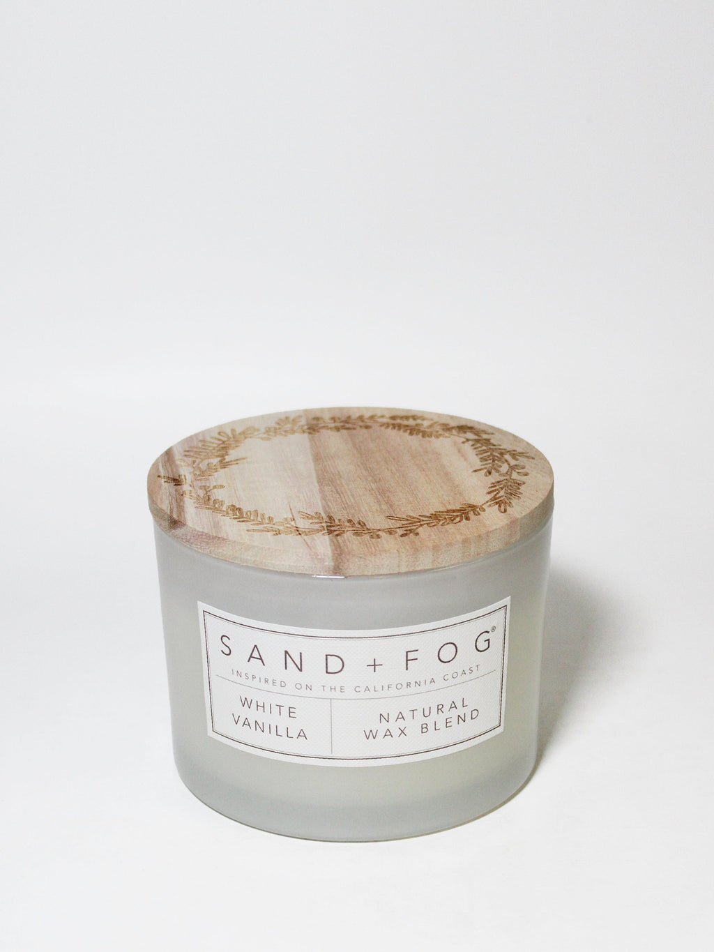 White Vanilla Cozy 12 oz scented candle