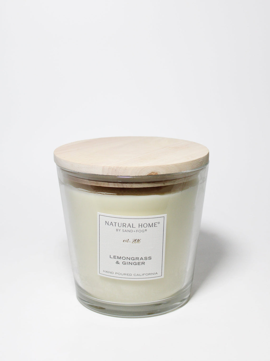 Lemongrass & Ginger Natural Home Cozy 31 oz scented candle
