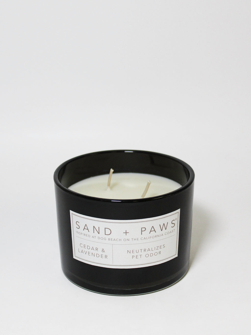 Sand + Paws Cedar & Lavender Cozy 12 oz scented candle