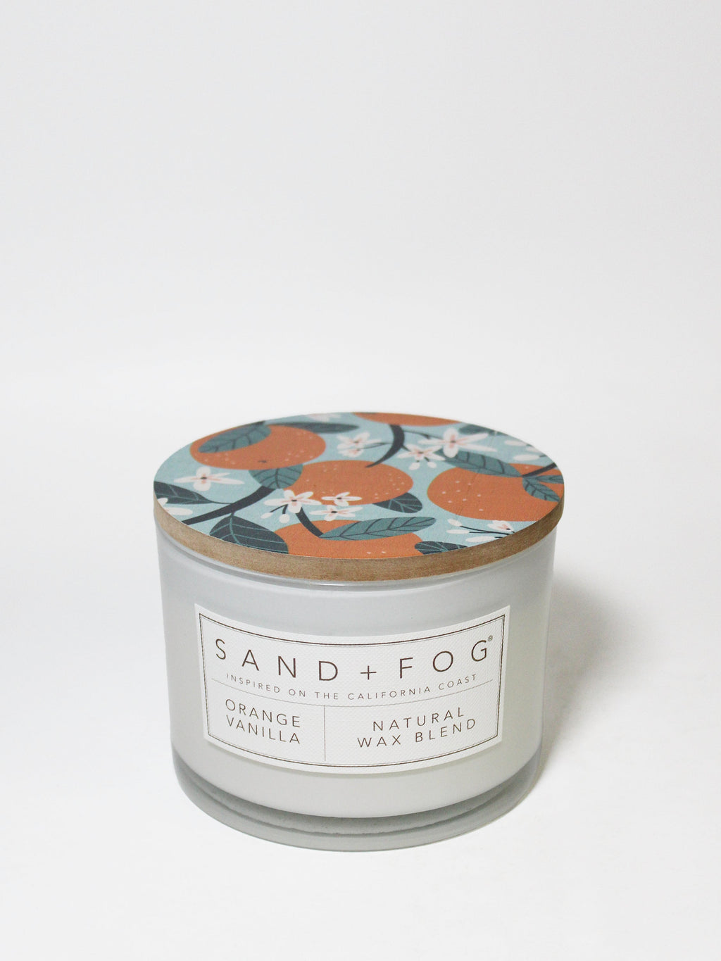 Orange Vanilla Cozy 12 oz scented candle