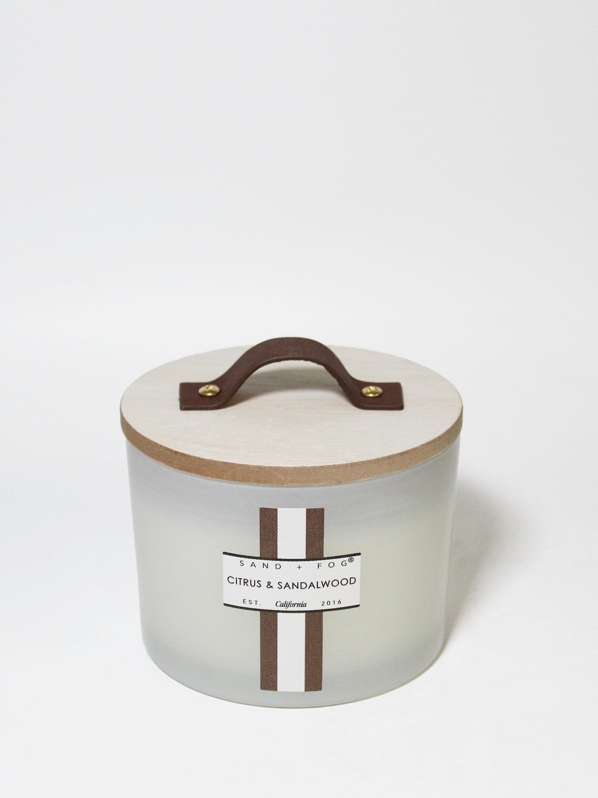 Citrus & Sandalwood Cozy 12 oz scented candle