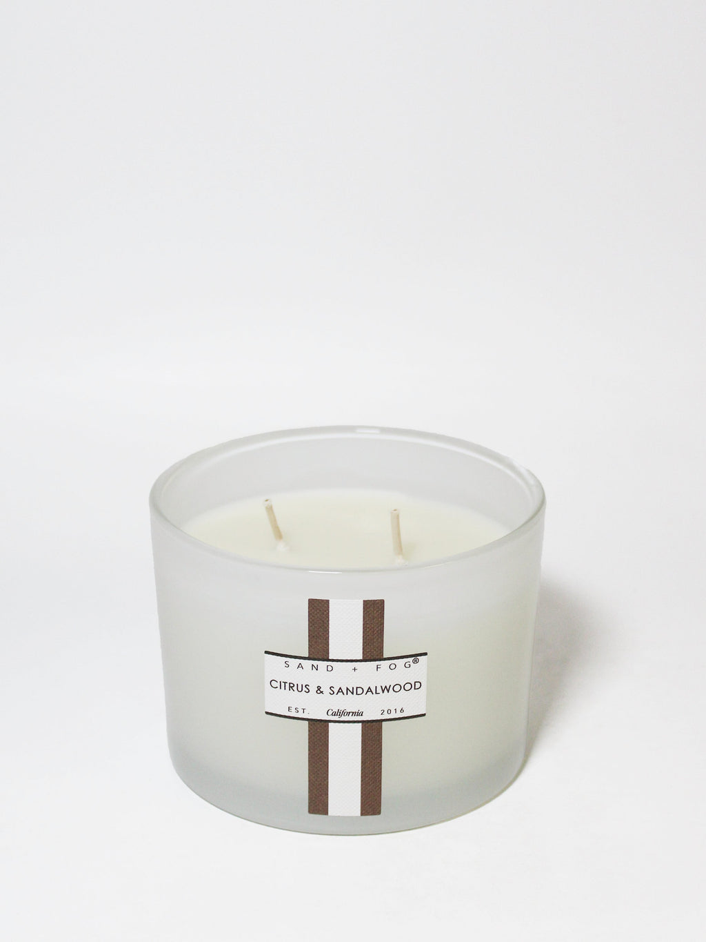 Citrus & Sandalwood Cozy 12 oz scented candle
