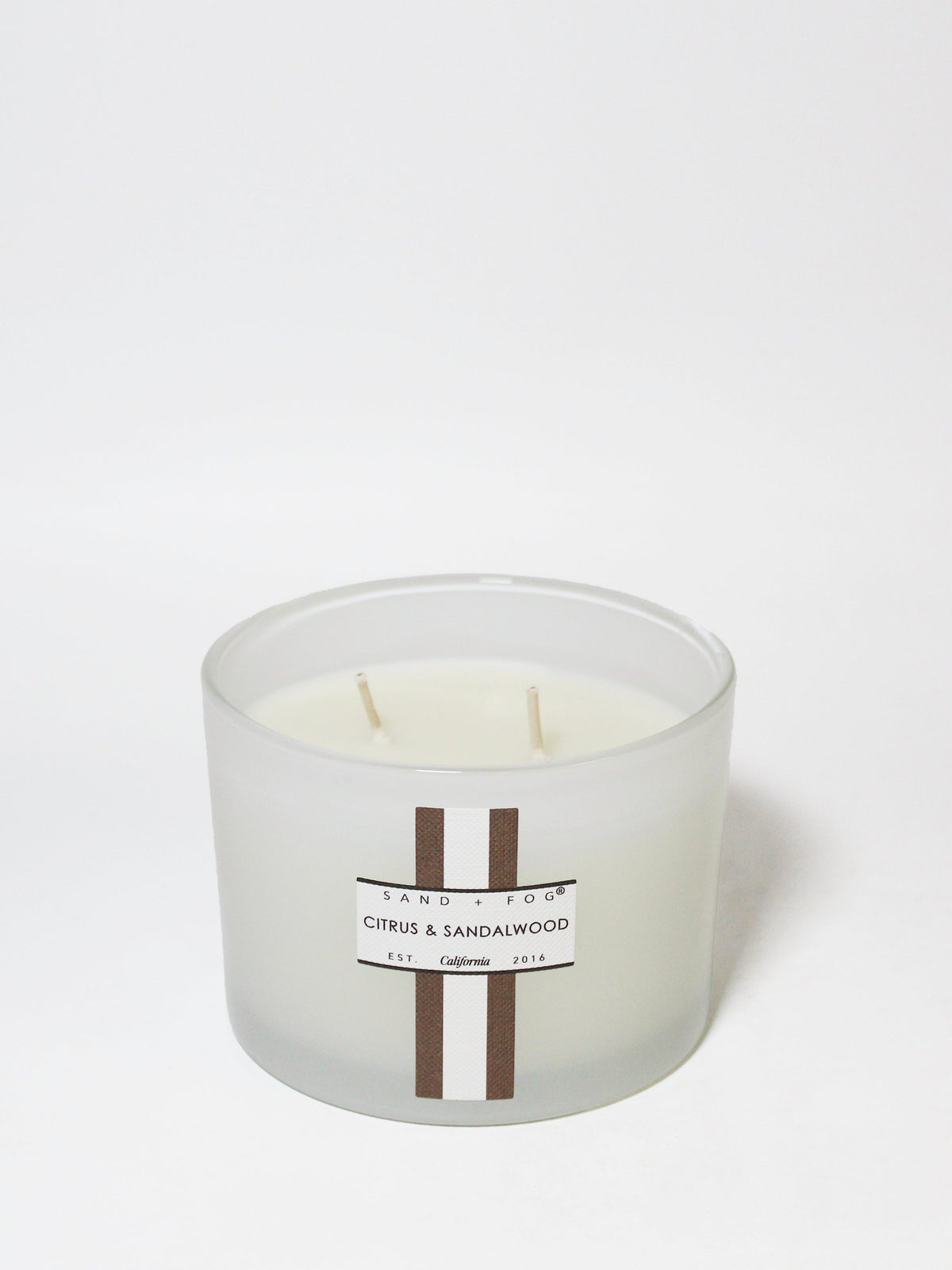Citrus & Sandalwood Cozy 12 oz scented candle
