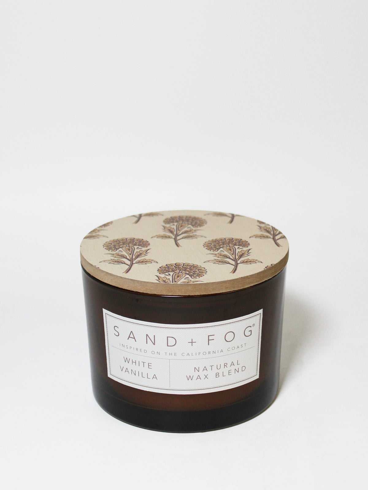 White Vanilla Cozy 12 oz scented candle