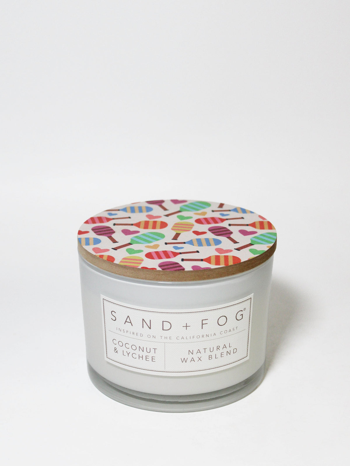 Coconut & Lychee Cozy 12 oz scented candle