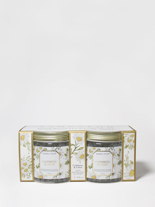 Cashmere & Linen Fragrant 9.35 oz Gel Scent Beads Pack of 2