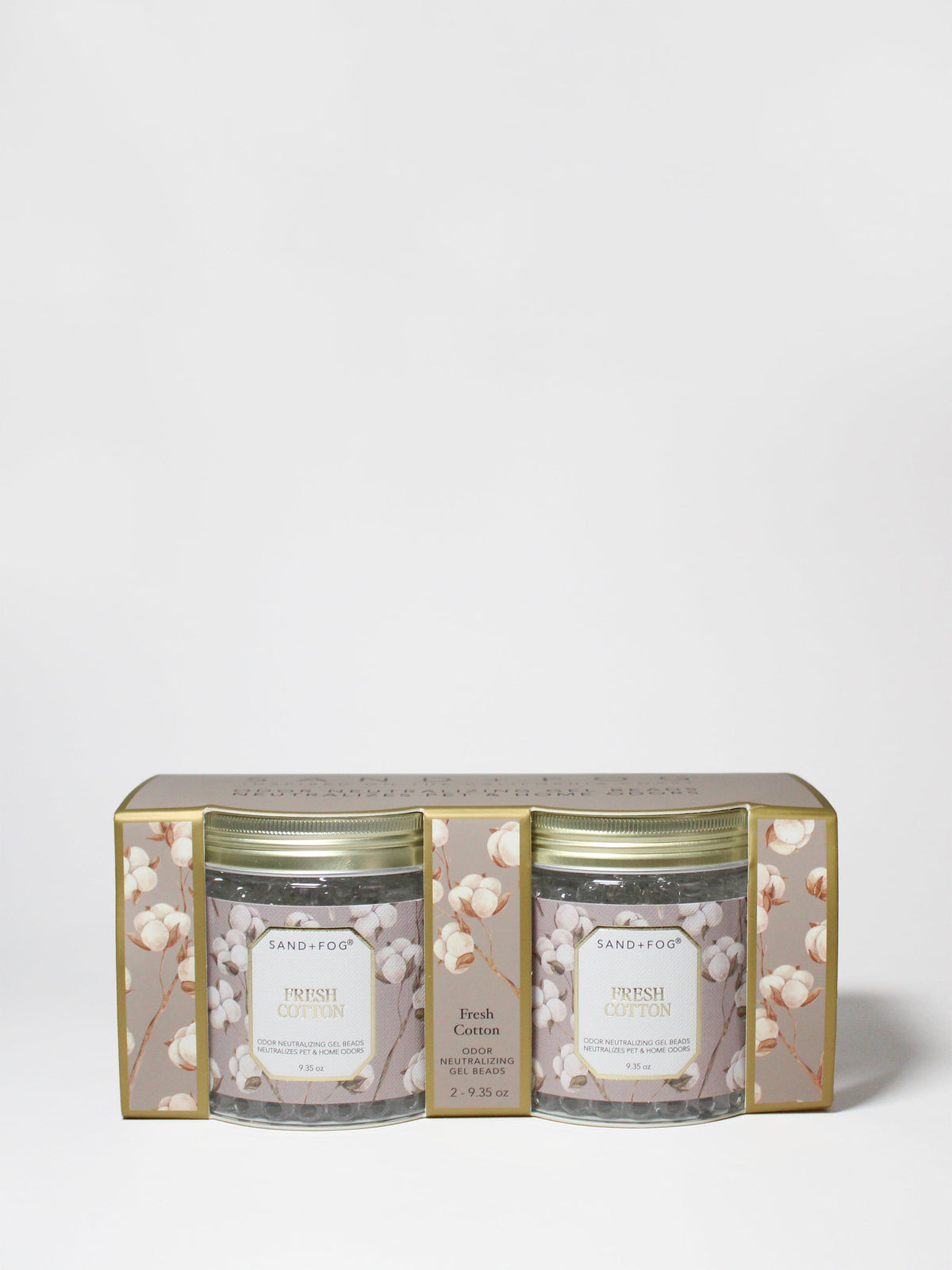 Fresh Cotton Fragrant 9.35 oz Gel Scent Beads Pack of 2