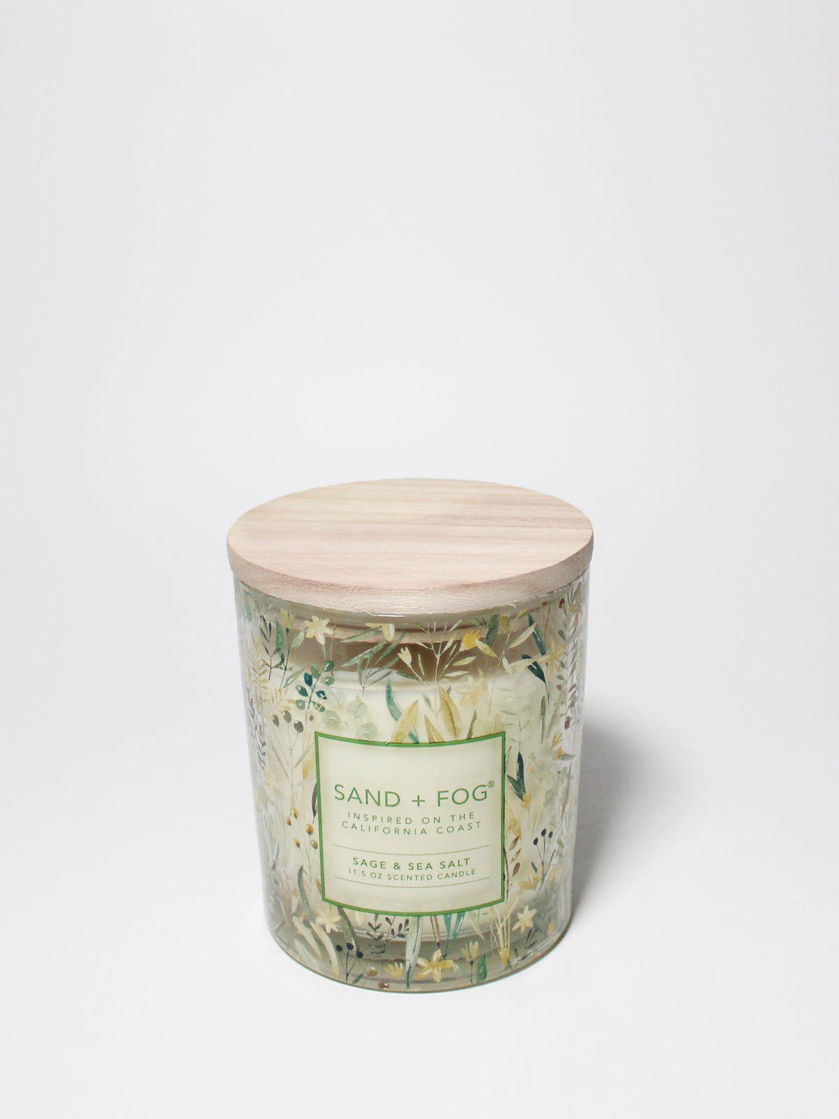 Sage & Sea Salt Cozy 11.5 oz scented candle