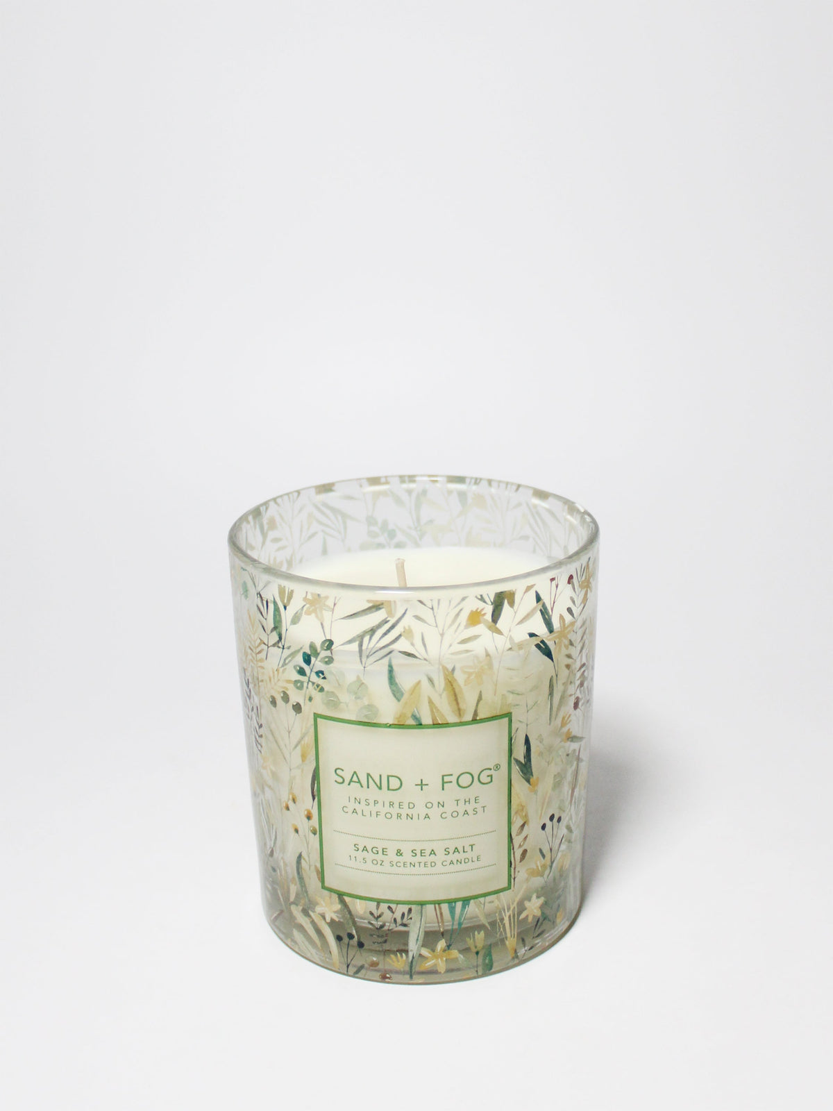 Sage & Sea Salt Cozy 11.5 oz scented candle