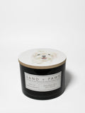 Sand + Paws Vanilla Sandalwood Cozy 12 oz scented candle