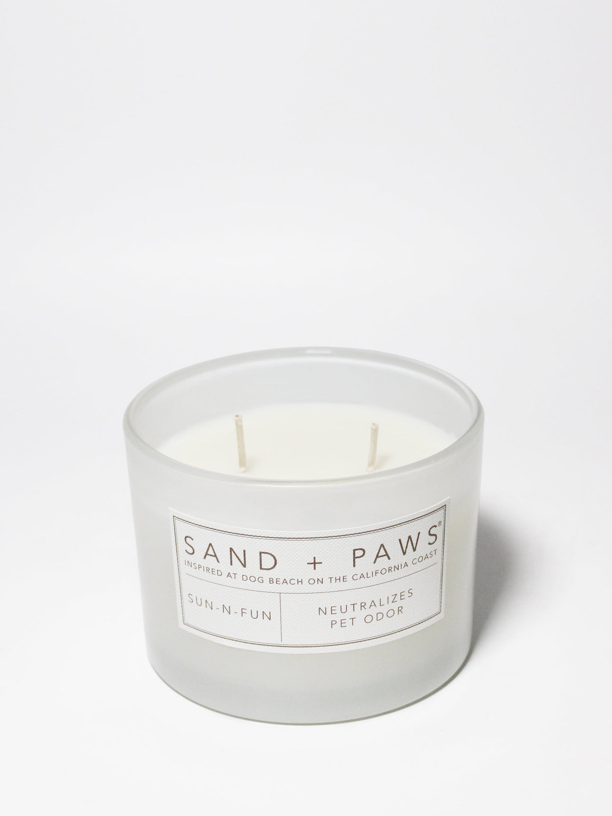 Sand + Paws Sun-n-Fun Cozy 12 oz scented candle
