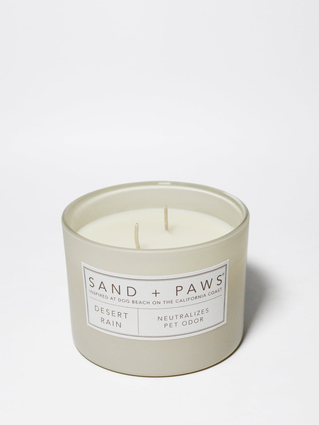 Sand + Paws Desert Rain Cozy 12 oz scented candle