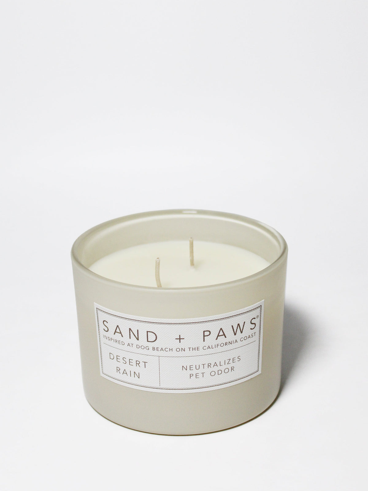 Sand + Paws Desert Rain Cozy 12 oz scented candle