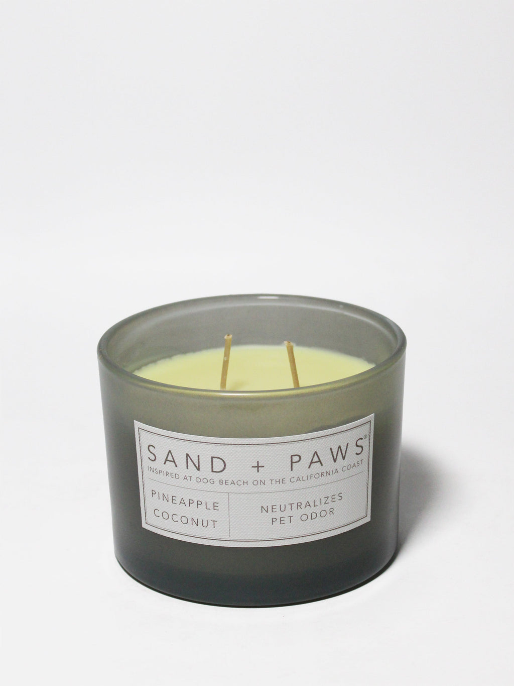 Sand + Paws Pineapple Coconut Cozy 12 oz scented candle