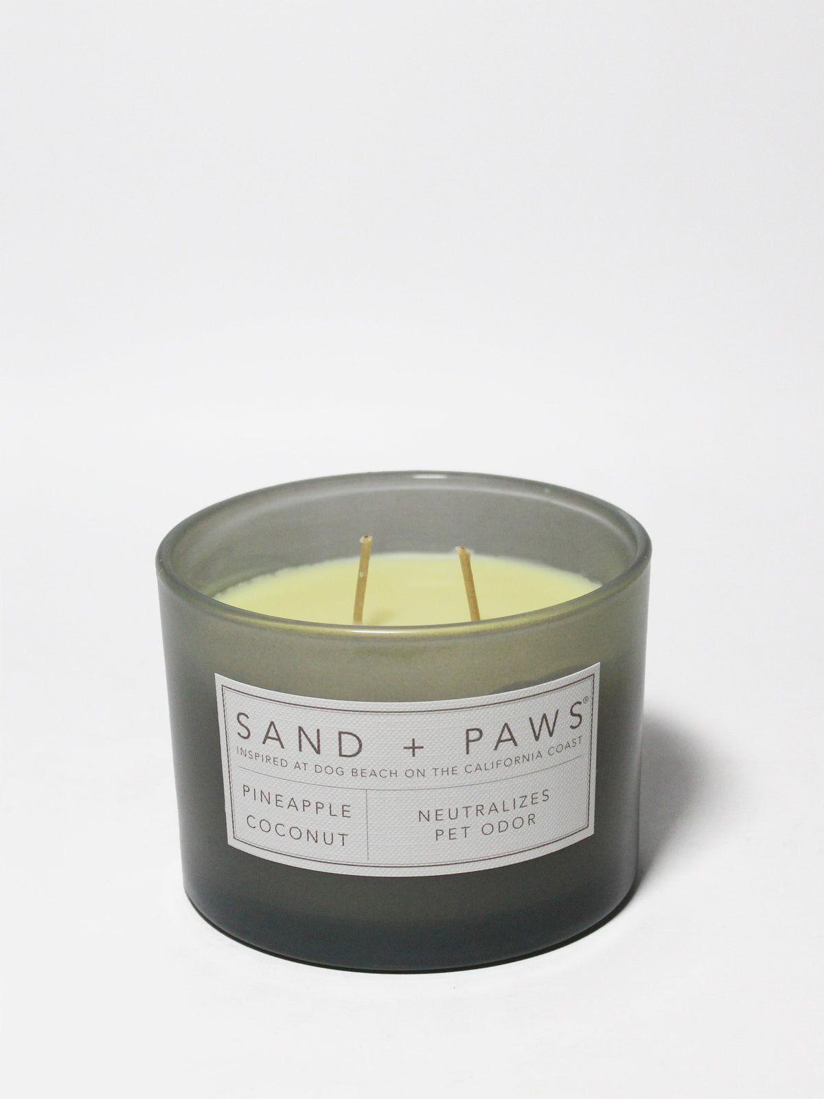 Sand + Paws Pineapple Coconut Cozy 12 oz scented candle