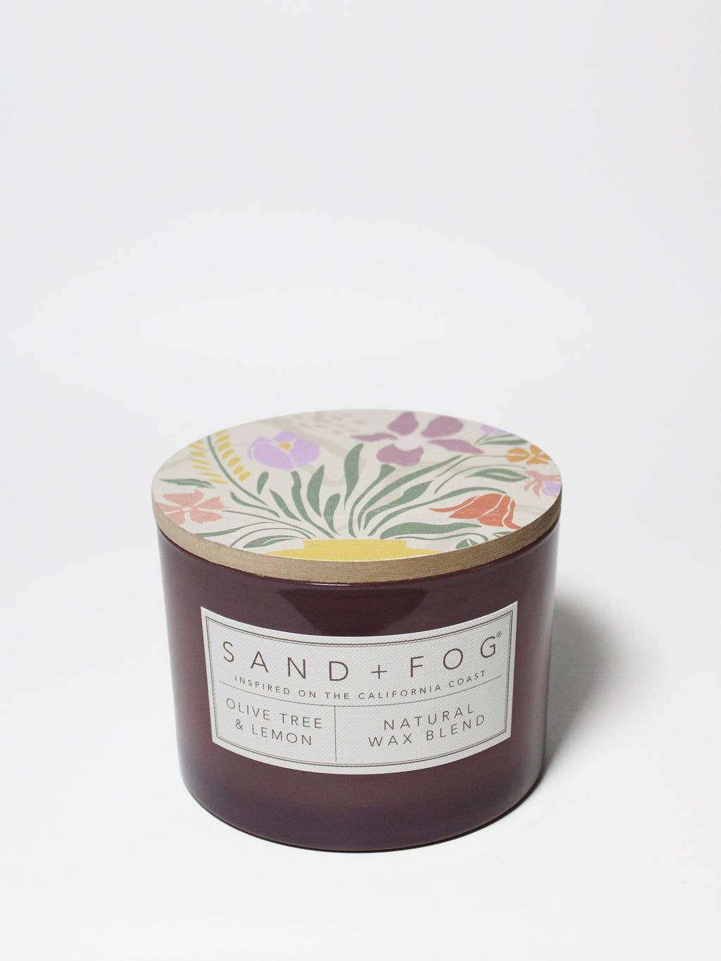 Olive Tree & Lemon Cozy 12 oz scented candle