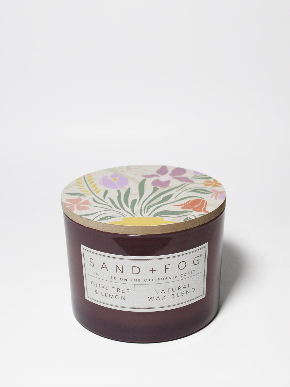 Olive Tree & Lemon Cozy 12 oz scented candle