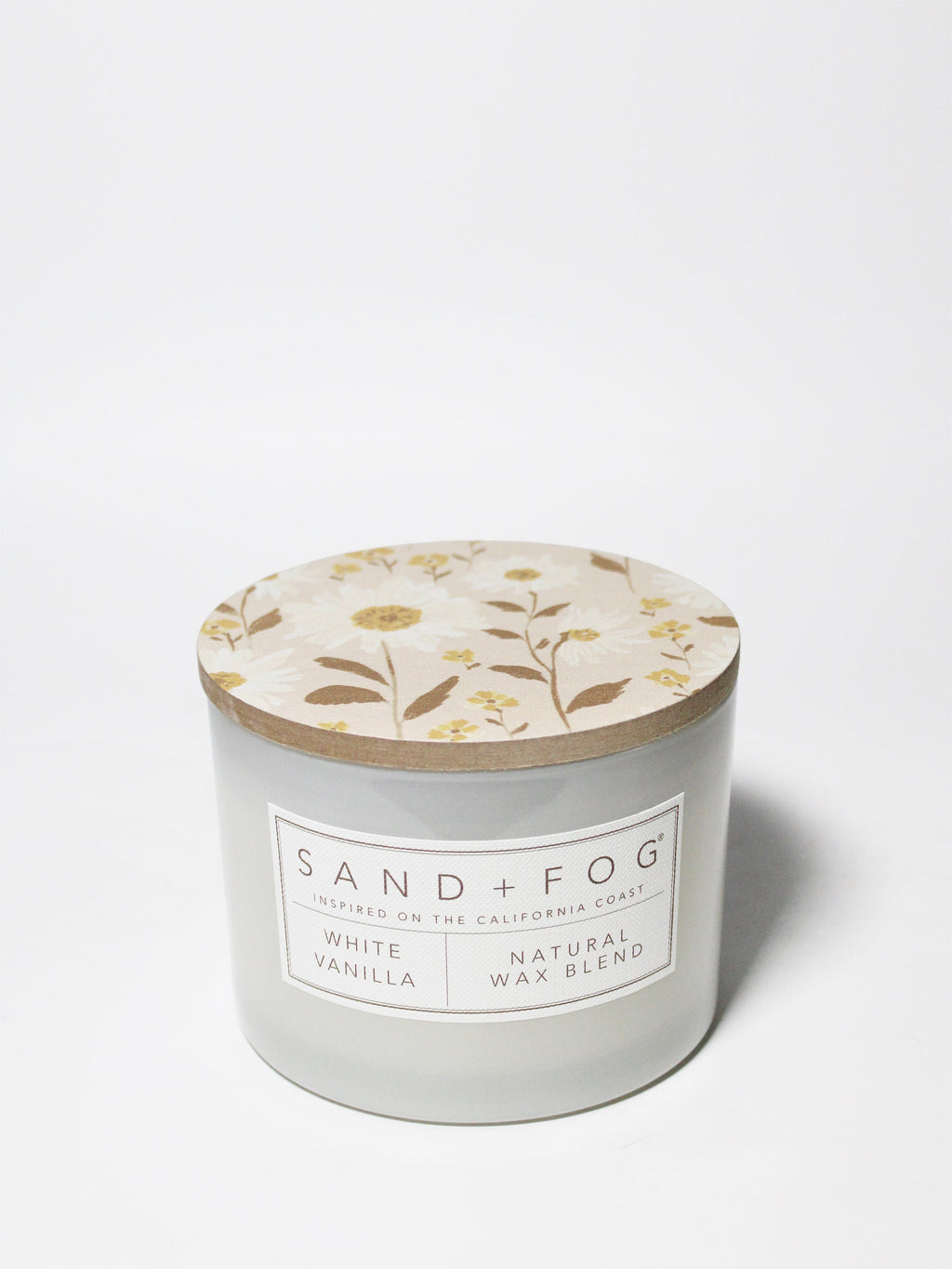 White Vanilla Cozy 12 oz scented candle