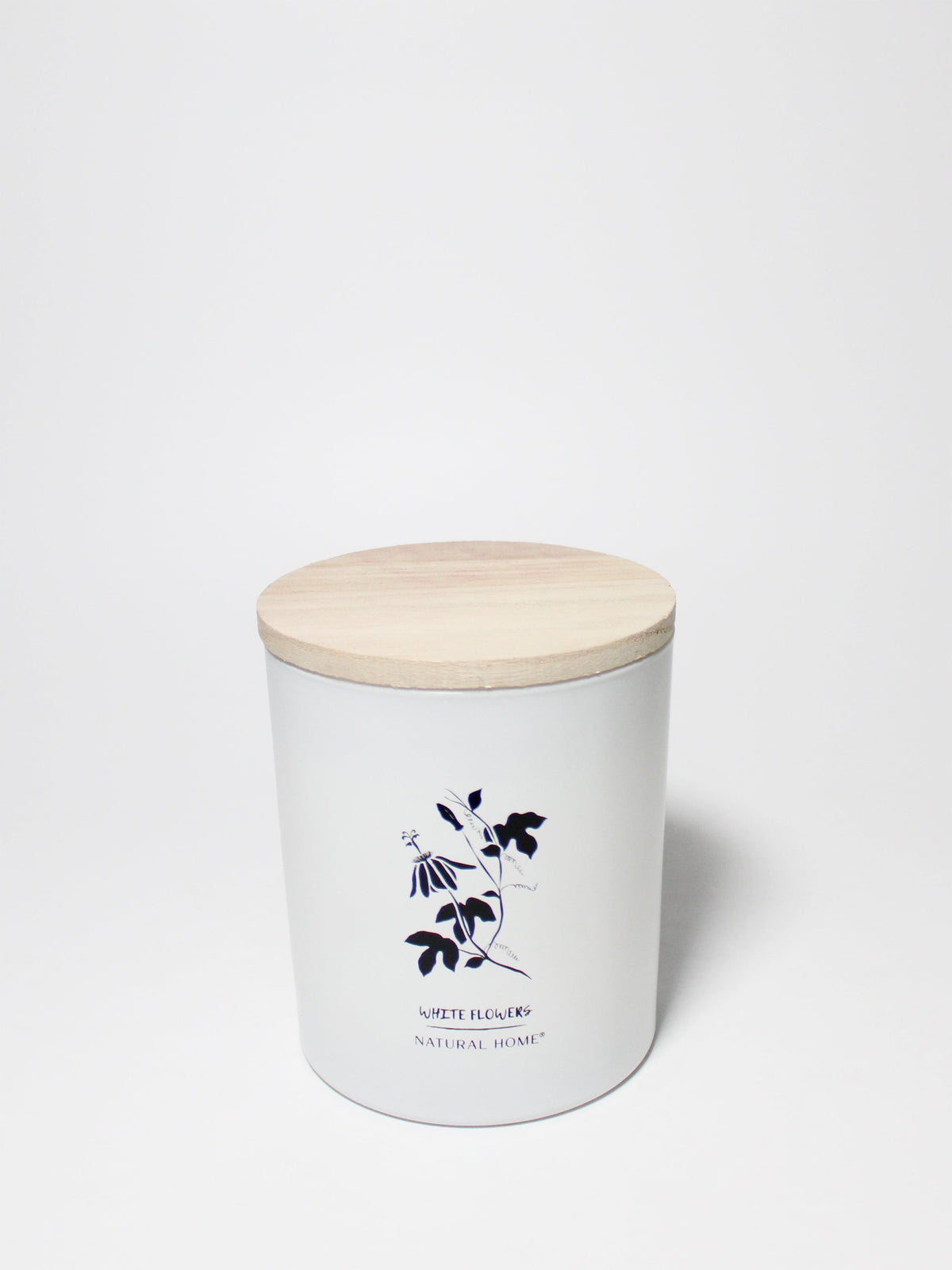White Flowers Natural Home Cozy 11.5 oz scented candle