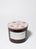 Sand + Paws Amber & Fig Cozy 12 oz scented candle